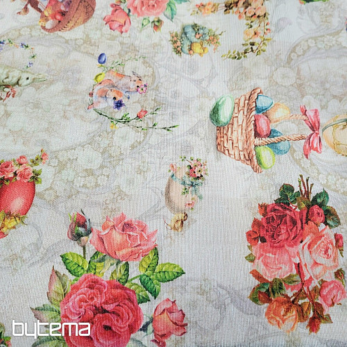 Tessuto decorativo PASQUA ROMANCE