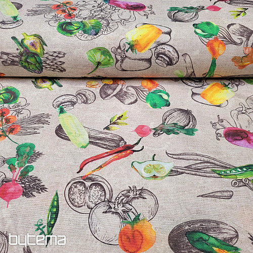 Tessuto decorativo VERDURE