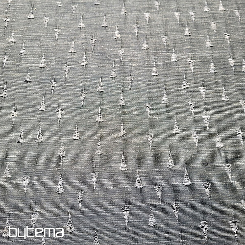 Tessuto decorativo CERBALO scuro. grigio