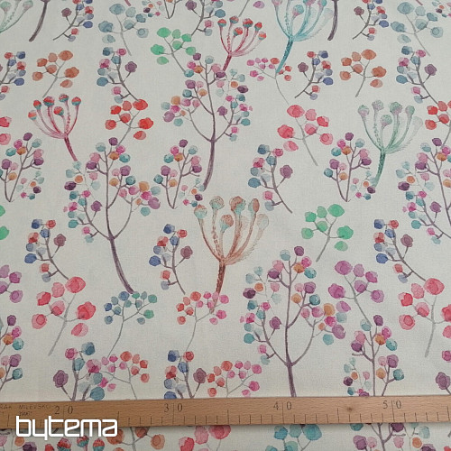 Tessuto decorativo LOUKA lilla