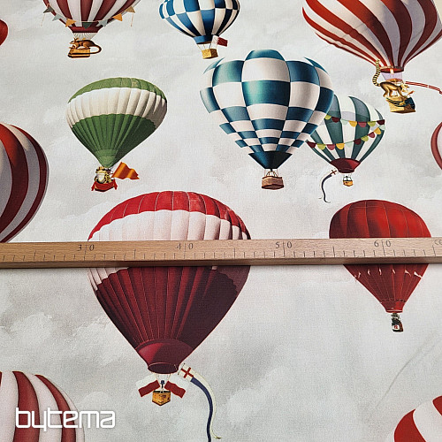 Tessuto di cotone PALLONCINI montgofeire