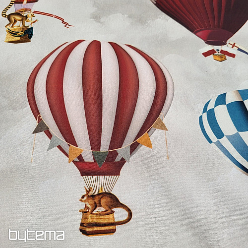Tessuto di cotone PALLONCINI montgofeire