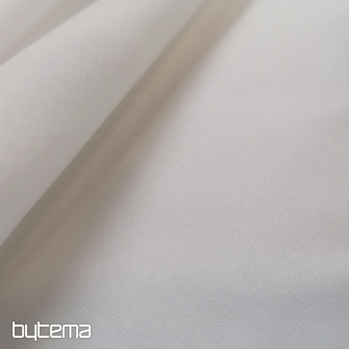 Tela di cotone DOMINIC bianco