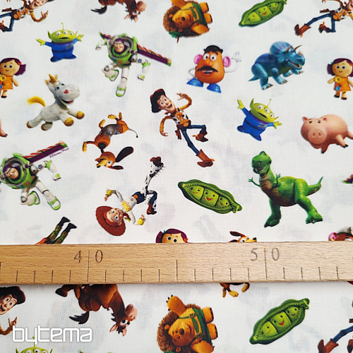 Tessuto di cotone TOY STORY