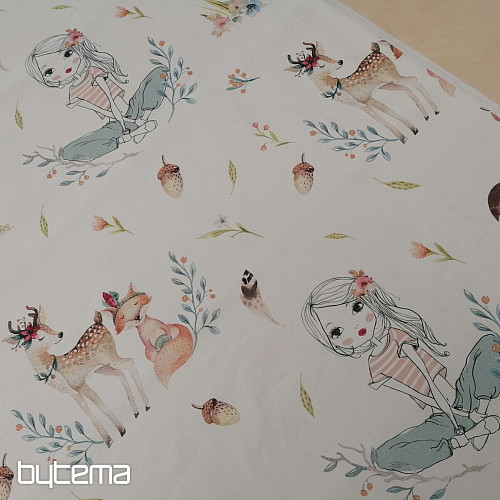 Tessuto decorativo per bambini RAGAZZA