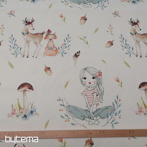 Tessuto decorativo per bambini RAGAZZA