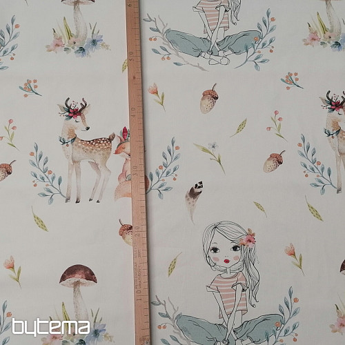 Tessuto decorativo per bambini RAGAZZA