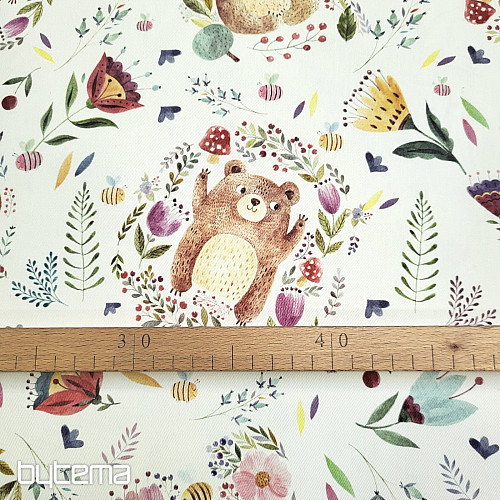 Tessuto decorativo per bambini ORSO