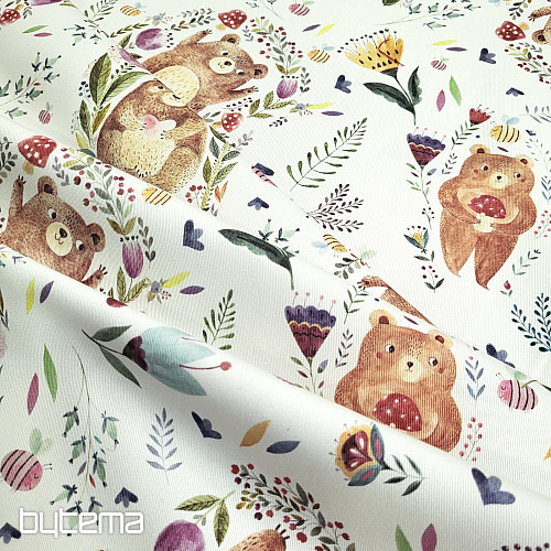 Tessuto decorativo per bambini ORSO