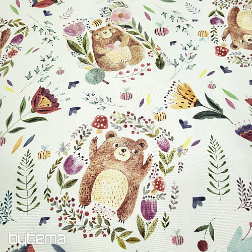 Tessuto decorativo per bambini ORSO