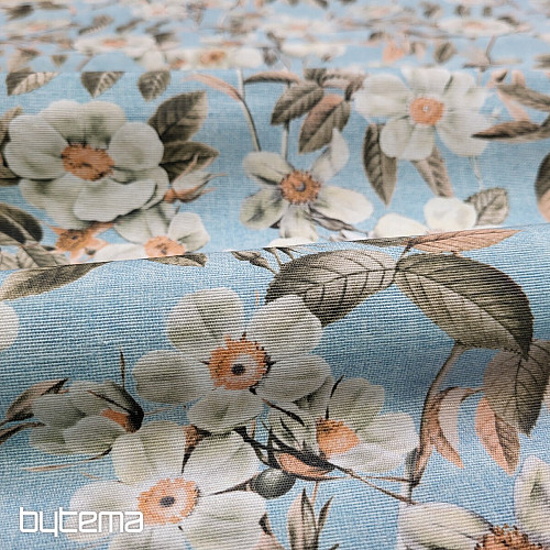 Tessuto decorativo LEIRE turchese
