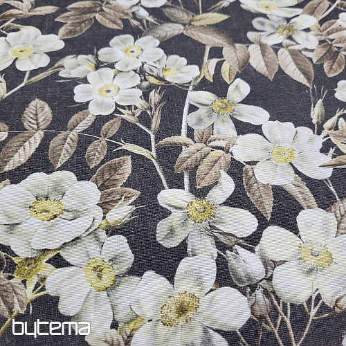 Tessuto decorativo LEIRE nero