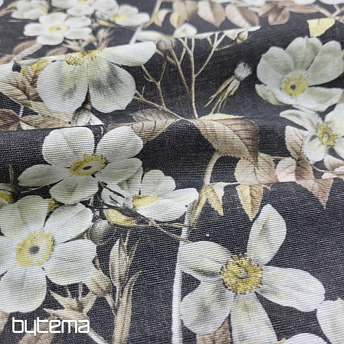 Tessuto decorativo LEIRE nero