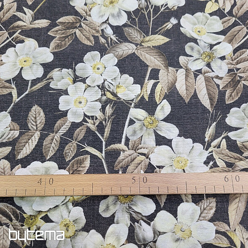 Tessuto decorativo LEIRE nero
