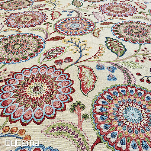 ARCADIA MANDALA FIORI tessuto arazzo