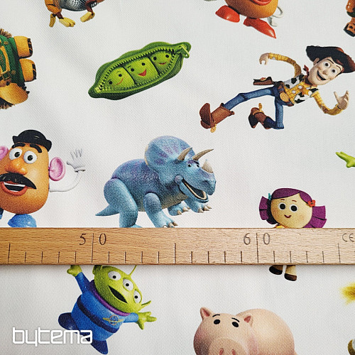Tessuto decorativo per bambini TOY STORY grande