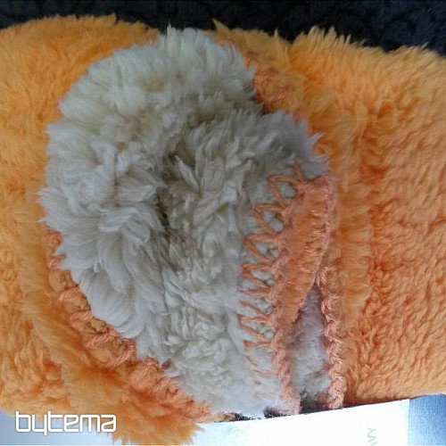 coperta Sheep-sheep 150/200 arancio/crema