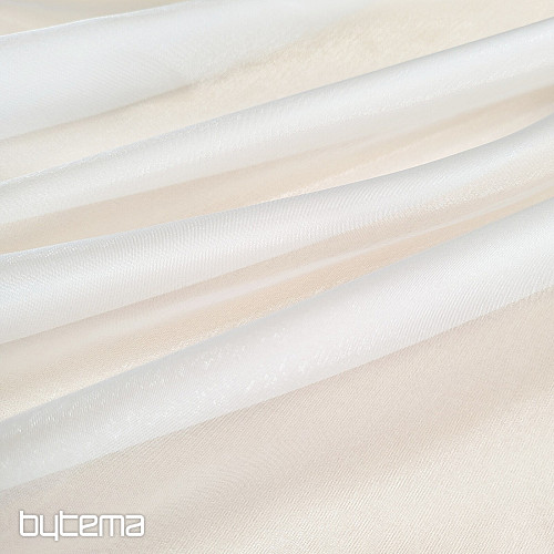 Tenda in voile GERSTER 896/300/0001 bianco-lucido