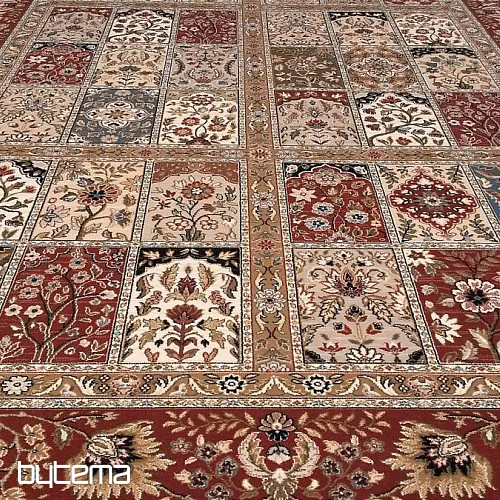Tappeto classico in lana ORIENT cassetta rosa antico