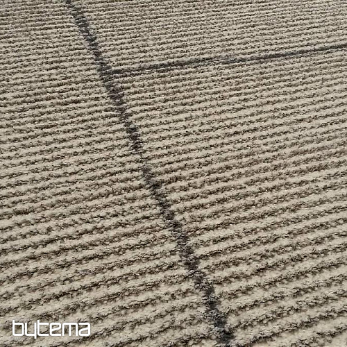 Tappeto di design in lana PERLA geo