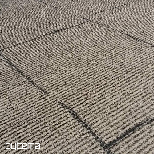 Tappeto di design in lana PERLA geo