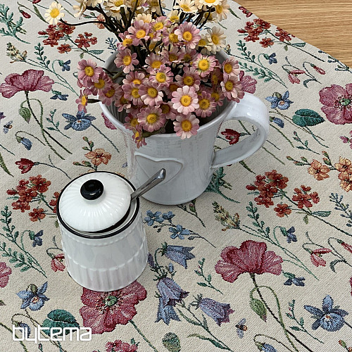 Tovaglia e sciarpa arazzo BLOOMING MEADOW