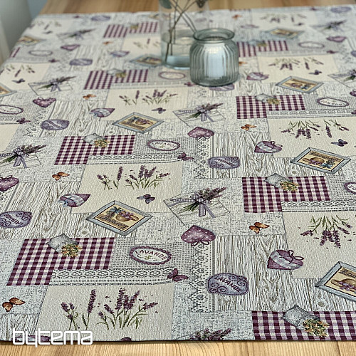 Tovaglia e sciarpa arazzo Lavanda Provenza
