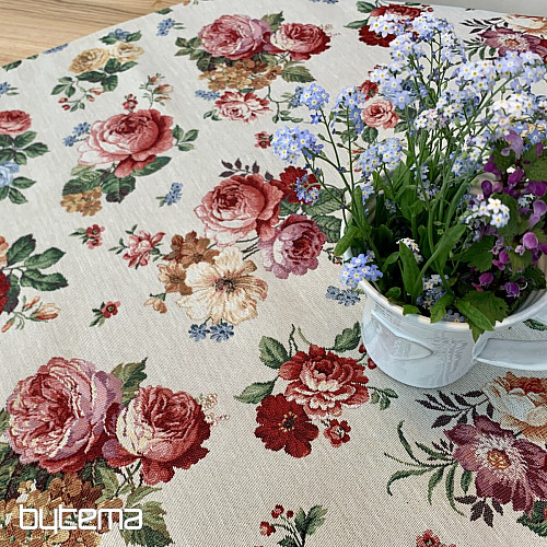 Tovaglia arazzo ROSA ROMANTICA