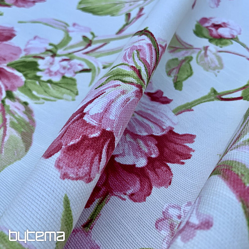 Tovaglia LAURA - grandi fiori rosa