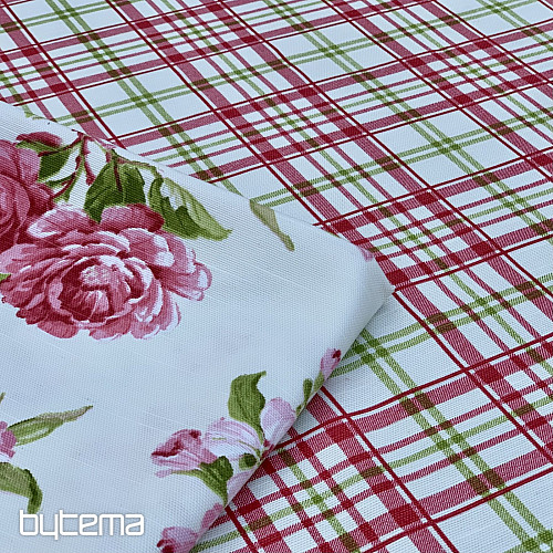 Tovaglia LAURA - quadretti rosa