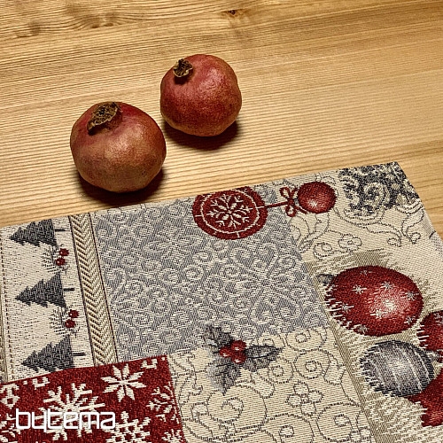 Tovaglia e sciarpa in arazzo NATALE MODERNO