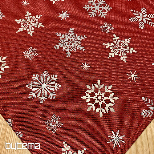 Tovaglia e sciarpa in arazzo BANDIERA ROSSA