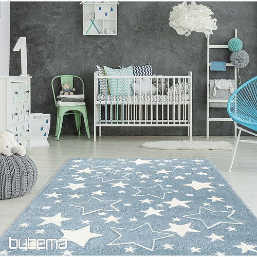 Tappeto per bambini AMIGO 329 STARS - BLU