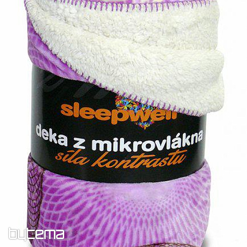 Coperta di pecora - bolla viola