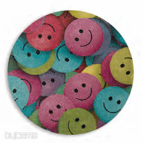 Tappeto per bambini PLAY faccina sorridente
