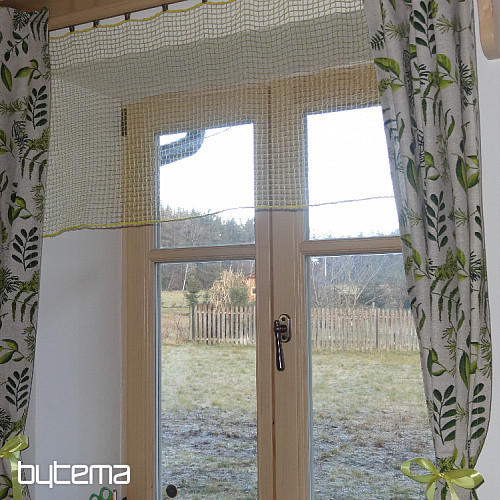 Tessuto decorativo FELCE VERDE
