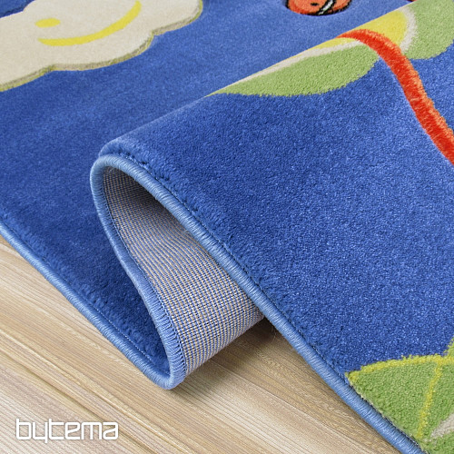 Tappeto per bambini KIDS GIRAFFE blu