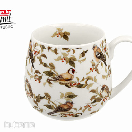 Tazza in porcellana Chubby Birds