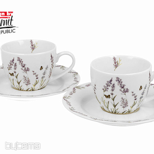 Set tazza e piattino Provenza 90 ml