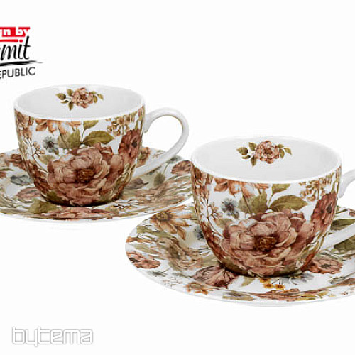 Fiori pastello espresso bianco šapo 90 ml set 2 ks