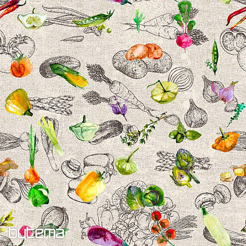 Tessuto decorativo VERDURE