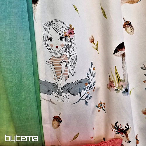 Tessuto decorativo per bambini RAGAZZA