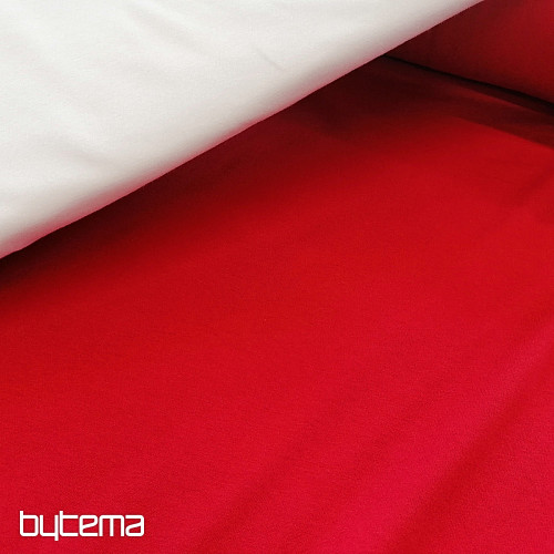 TEINTURE maglia di cotone rosso