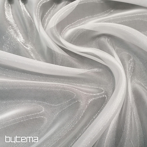 Tenda in voile GERSTER 896/300/0001 bianco-lucido