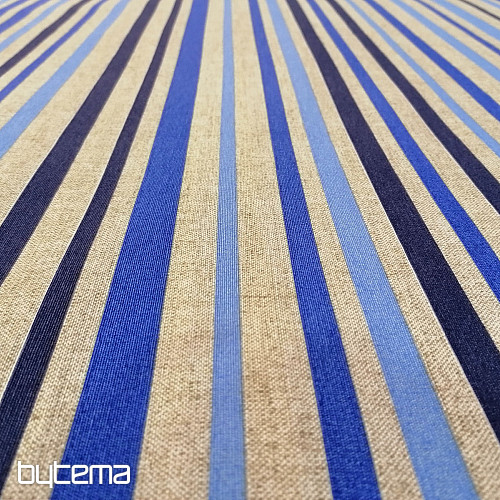 Tessuto decorativo STRIPE blu