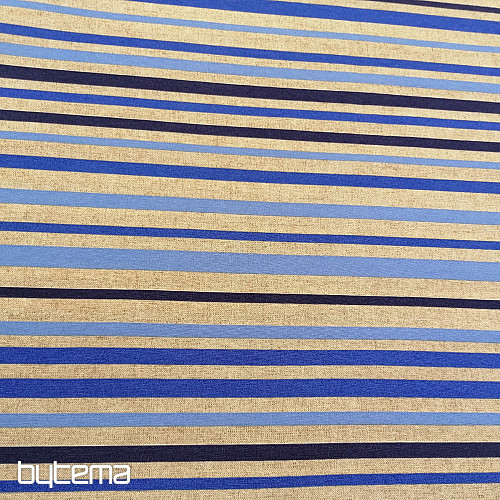 Tessuto decorativo STRIPE blu