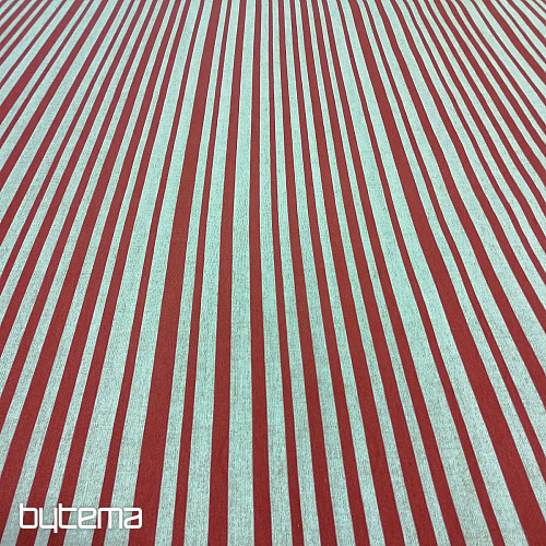 Tessuto decorativo STRIPE bordeaux