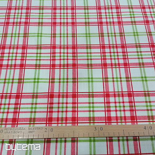 tessuto arredo LAURA - quadri rosa