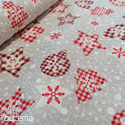 Tessuto decorativo natalizio MIX LAPONIA