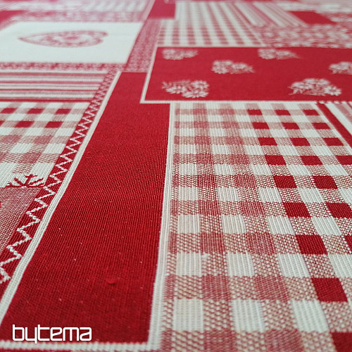 Tessuto decorativo HEART fiore II combinazione jacquard